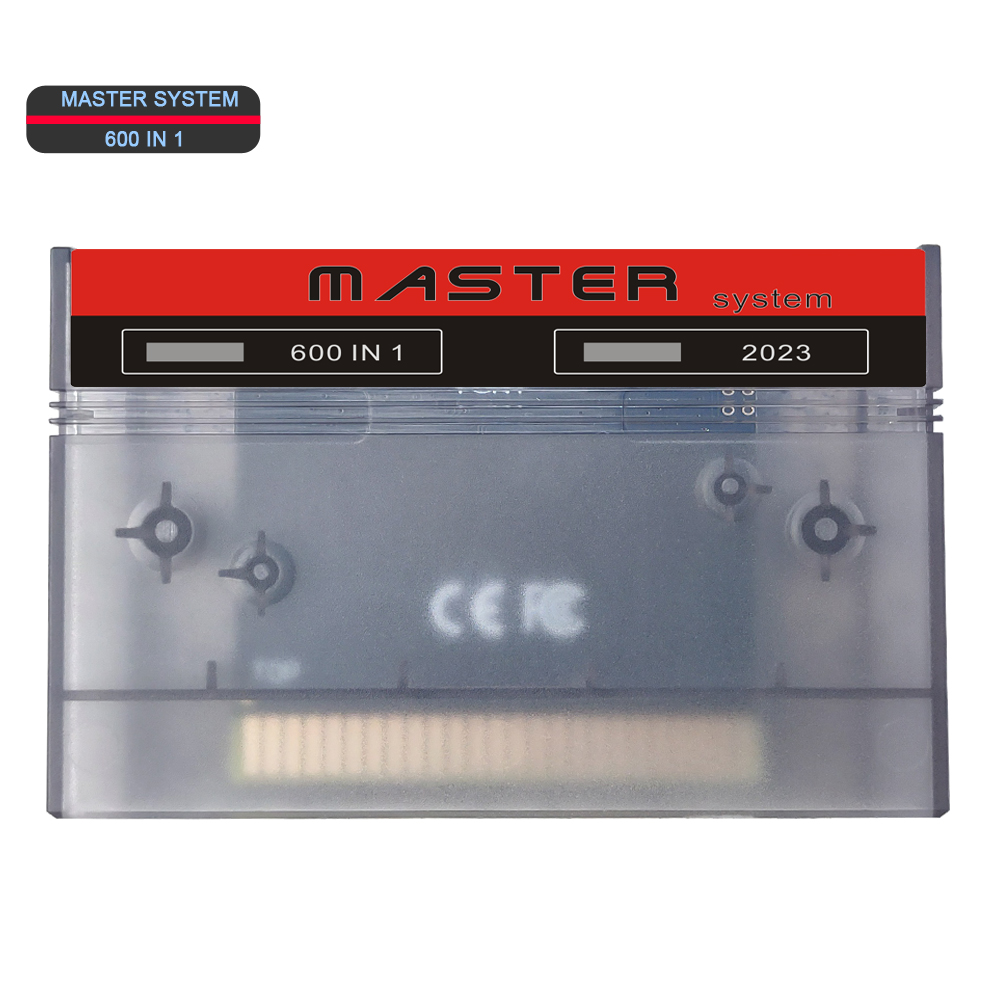 Master system game box 600 in  - Board Game Horror reseña y precio