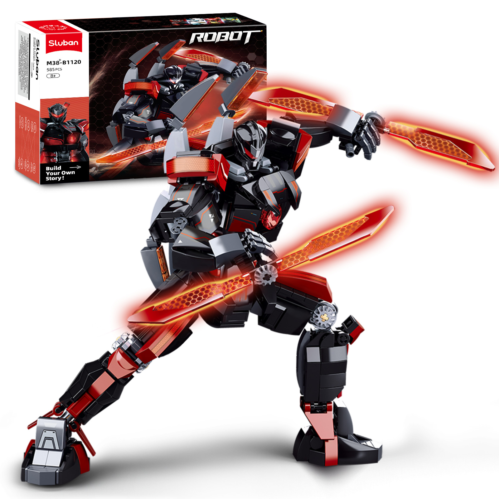 585PCS Dark Wanderer Mecha Bui - Board Game Unmatched reseña y precio