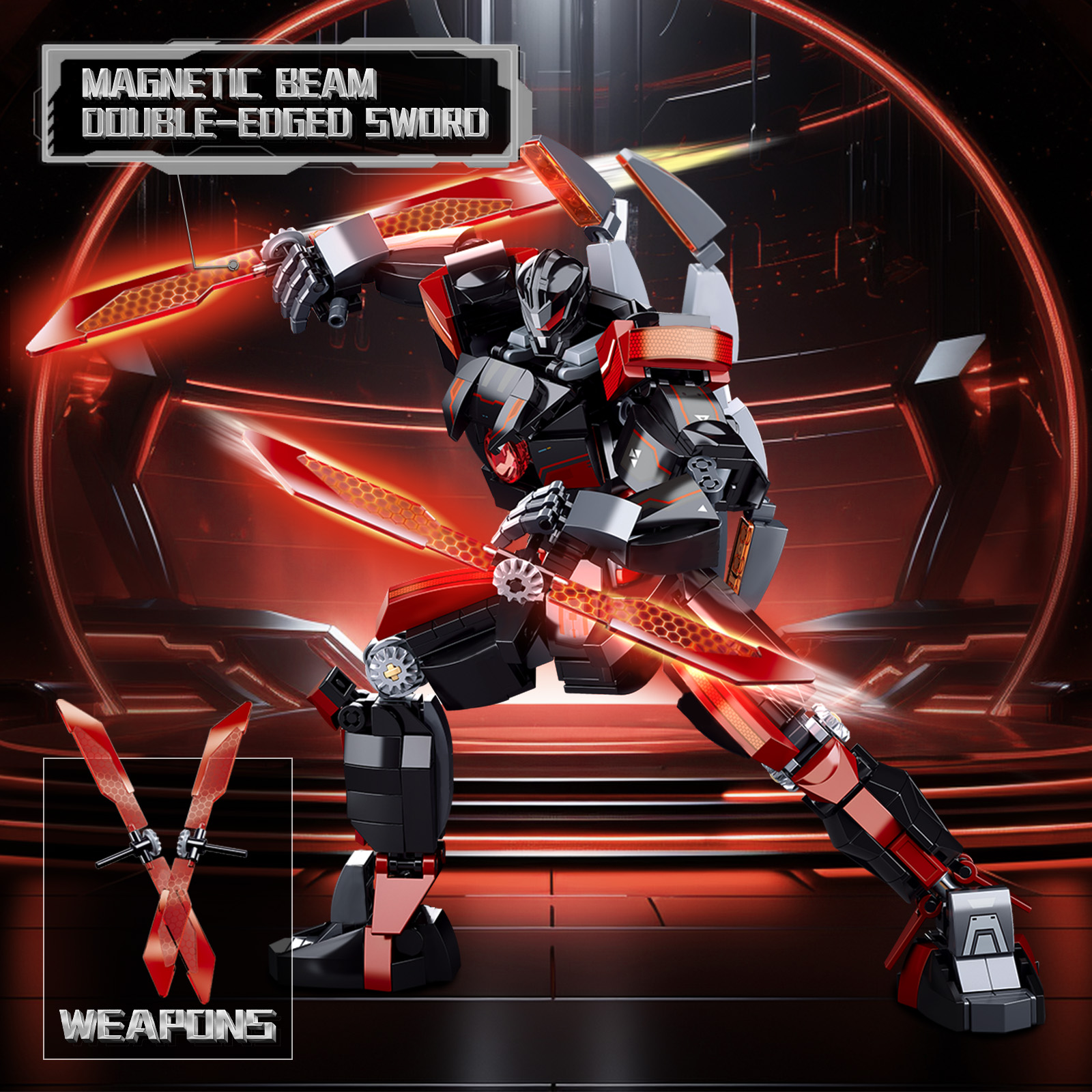 585PCS Dark Wanderer Mecha Bui - Board Game Unmatched reseña y precio