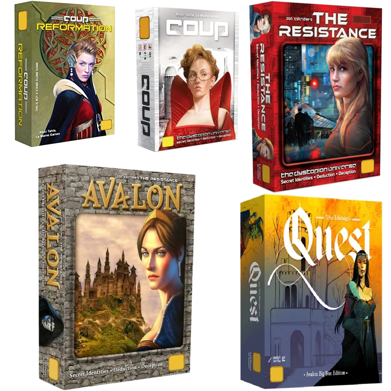 New Board game The Resistance  - Board Game Solo reseña y precio