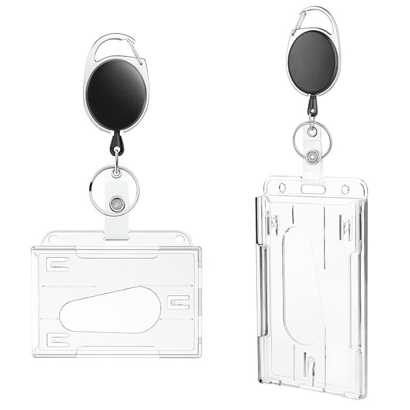Transparent Cards Slots ID Tag - Card Sleeves Protector reseña y precio