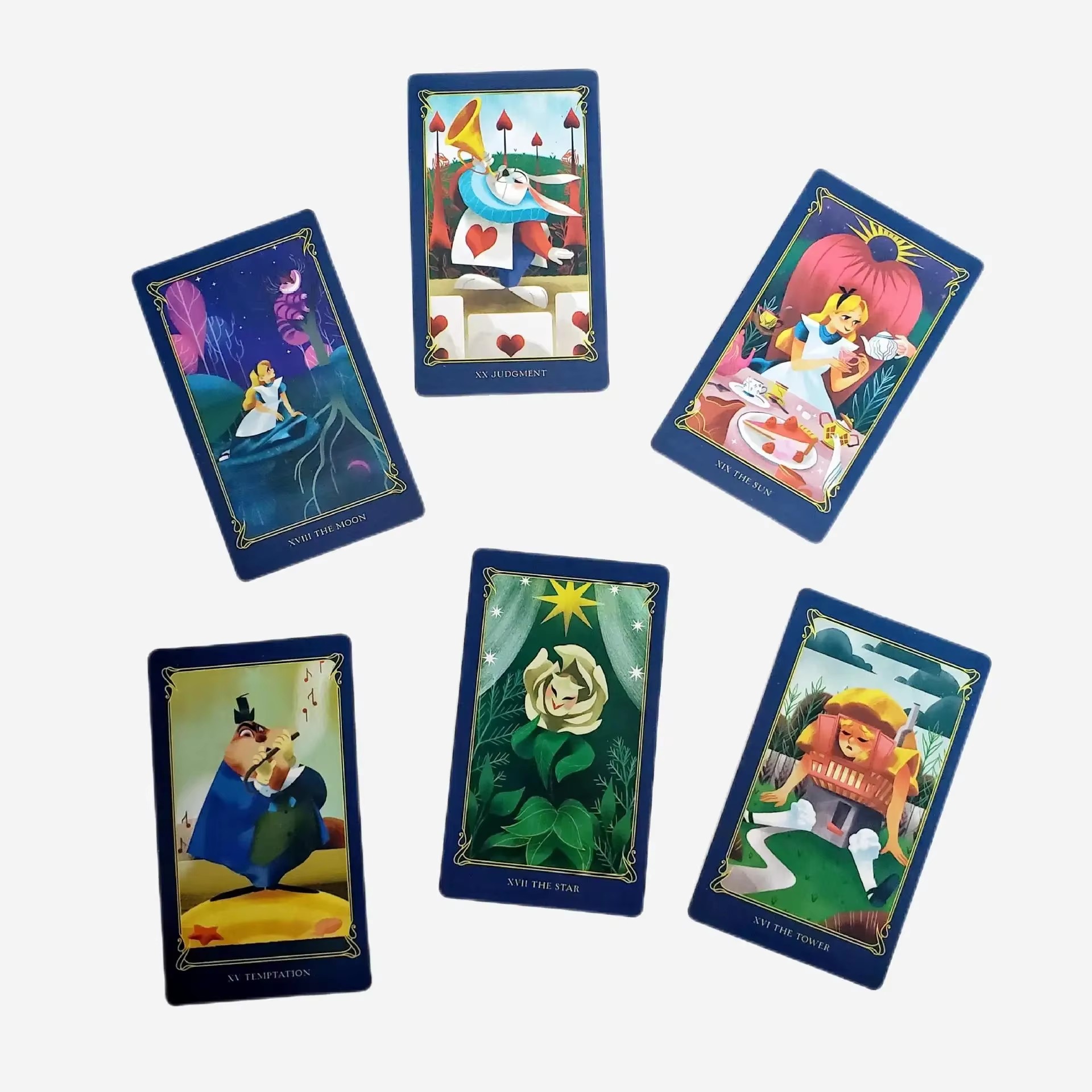 Alice in Wonderland Tarot Deck - Board Game Dixit reseña y precio