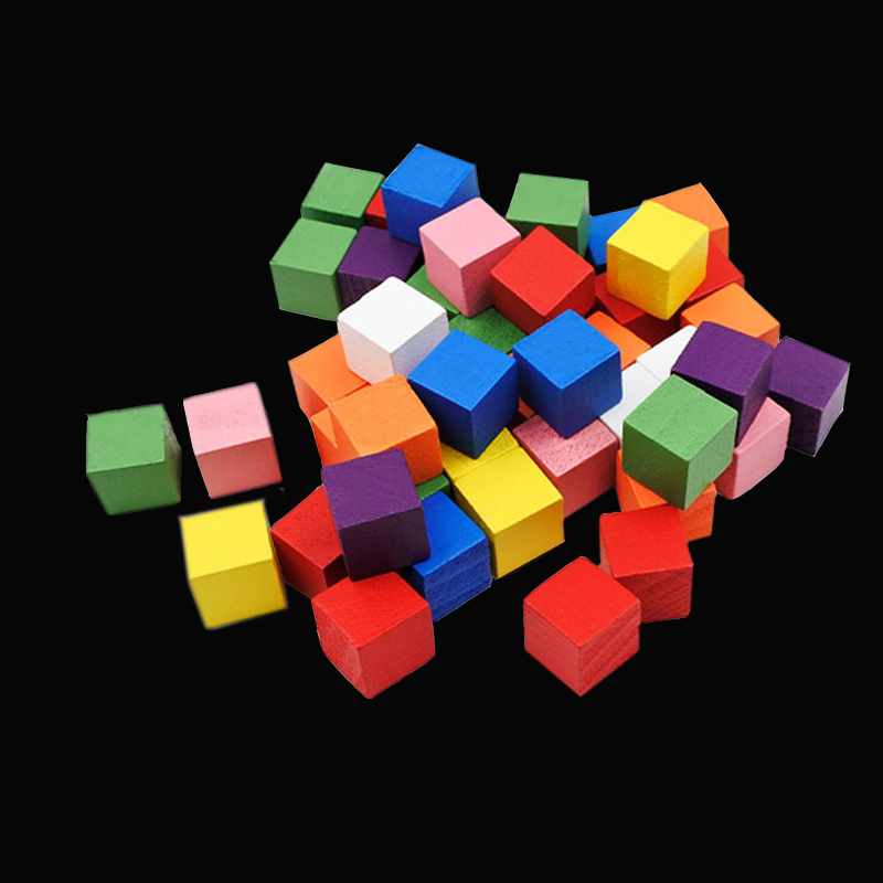 100Pcs/lots 14colors 10mm Cube - Dice Tower Wooden reseña y precio