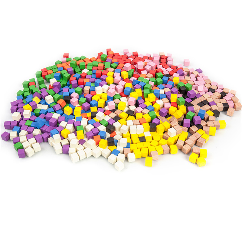 100Pcs/lots 14colors 10mm Cube - Dice Tower Wooden reseña y precio