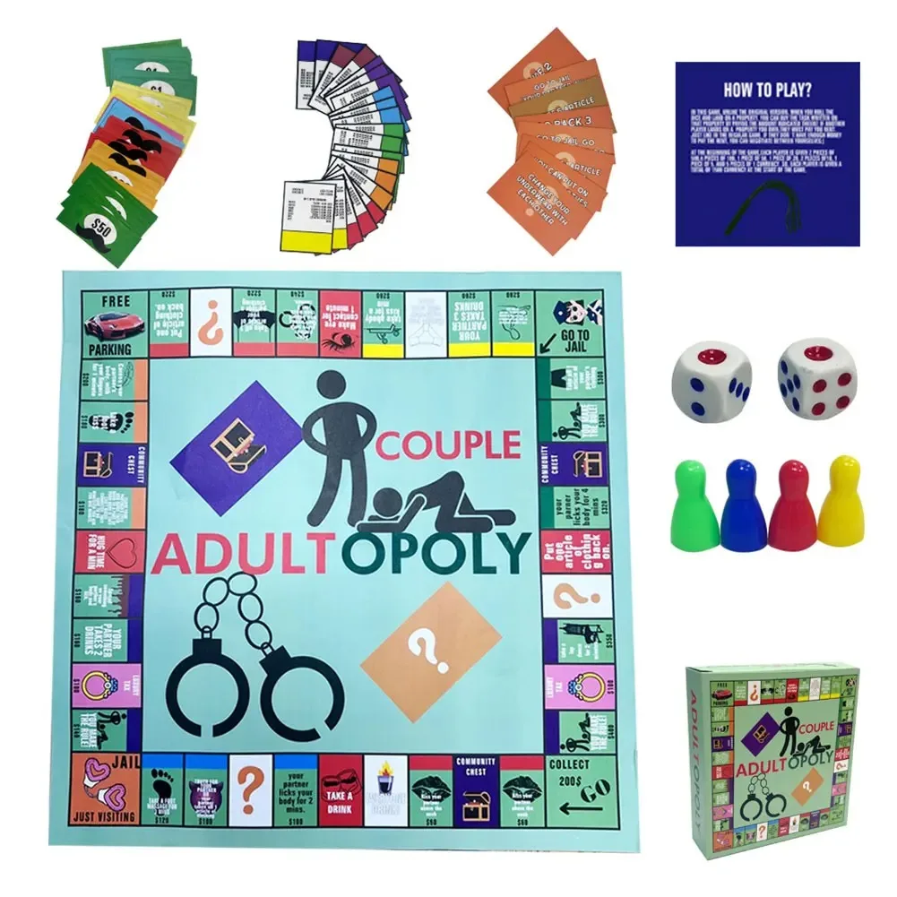 ！！Adultopoly Board Game Couple - Board Game Unmatched reseña y precio