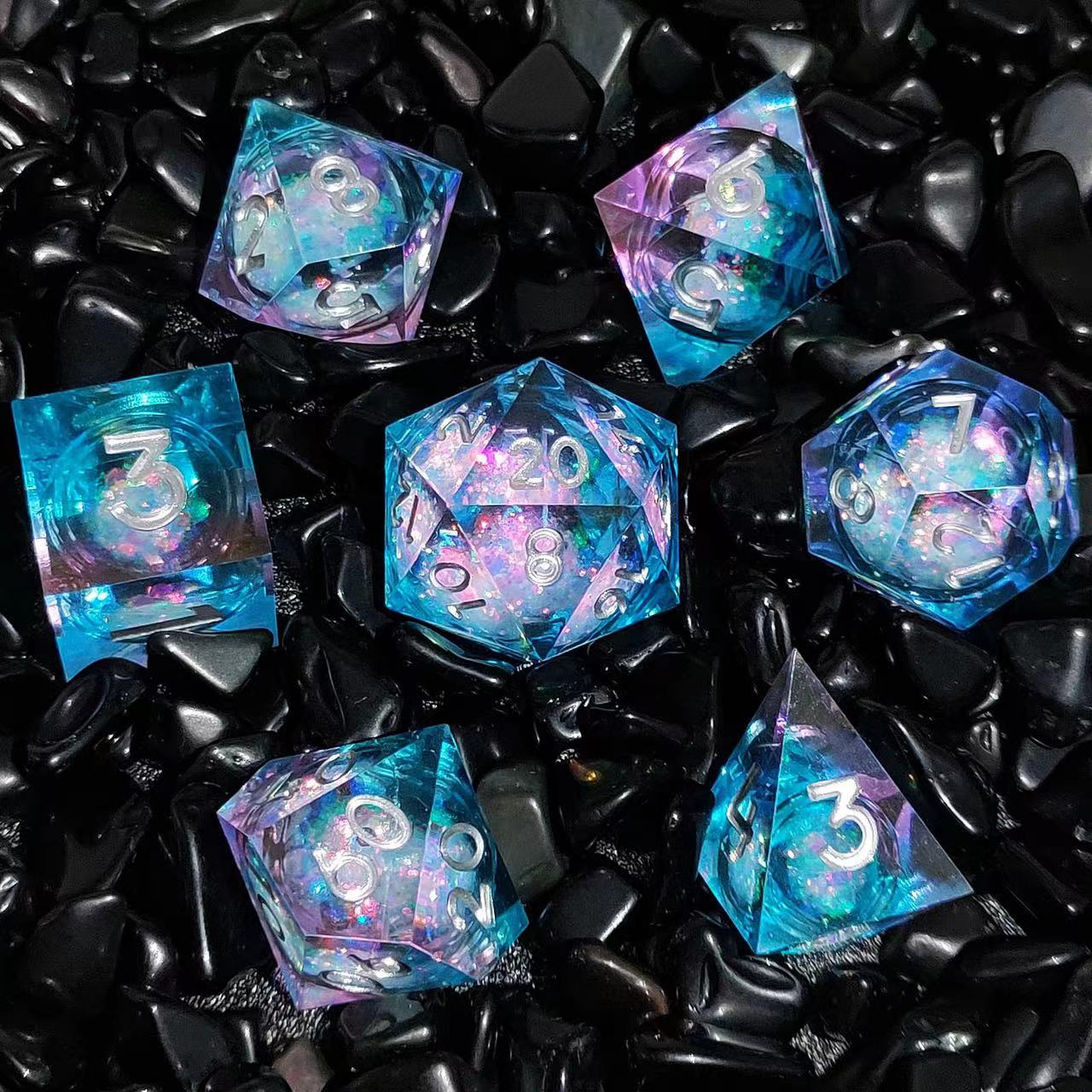 7pcs resin quicksand mixed col - Board Game List reseña y precio