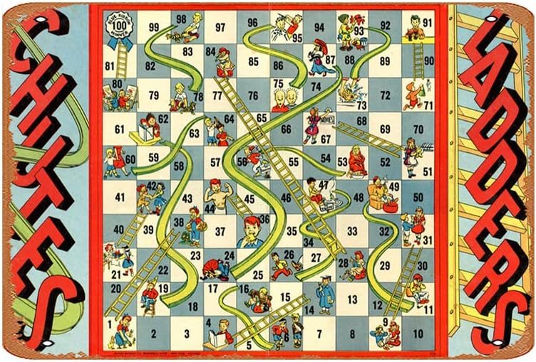 1943 Chutes & Ladders Board Ga - Board Game Cafe reseña y precio