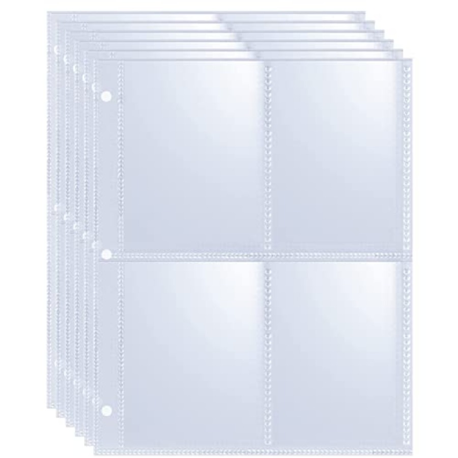 400 Pockets 2.5x3.5 Trading Ca - Card Sleeves Protector reseña y precio