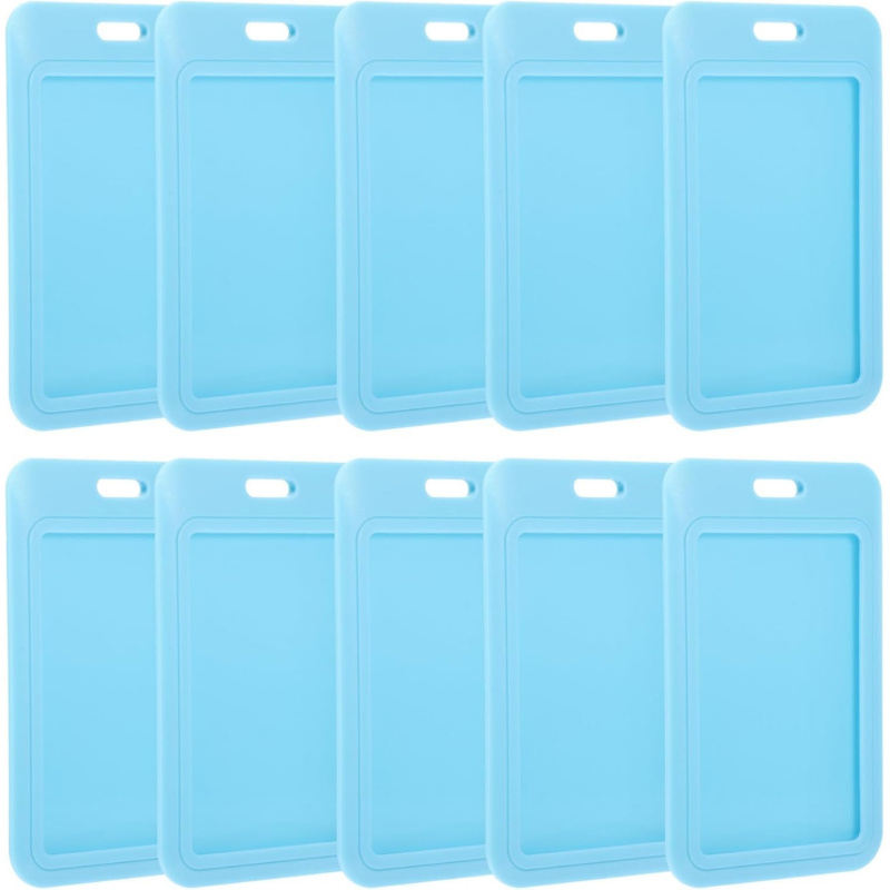 10pcs Sliding Id Card Holder B - Card Sleeves Protector reseña y precio