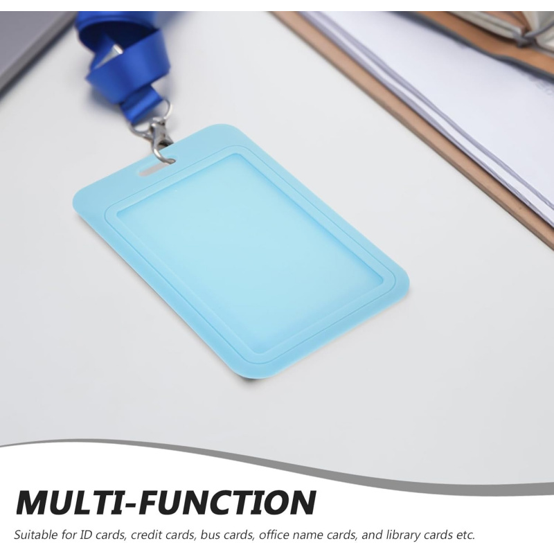 10pcs Sliding Id Card Holder B - Card Sleeves Protector reseña y precio