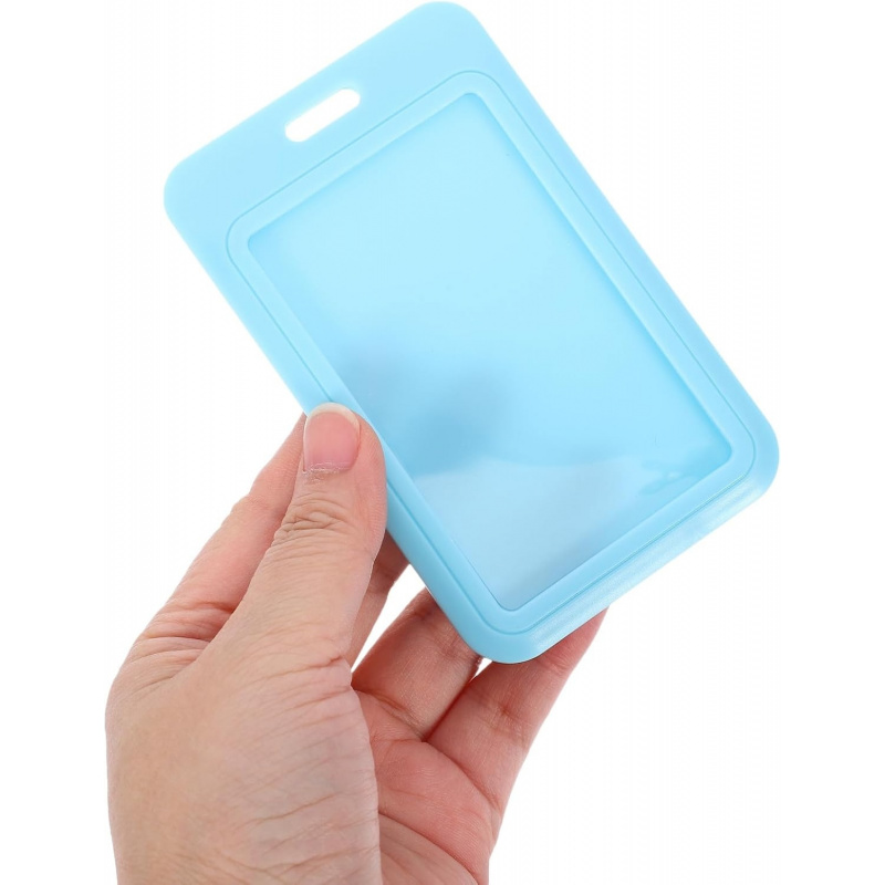 10pcs Sliding Id Card Holder B - Card Sleeves Protector reseña y precio