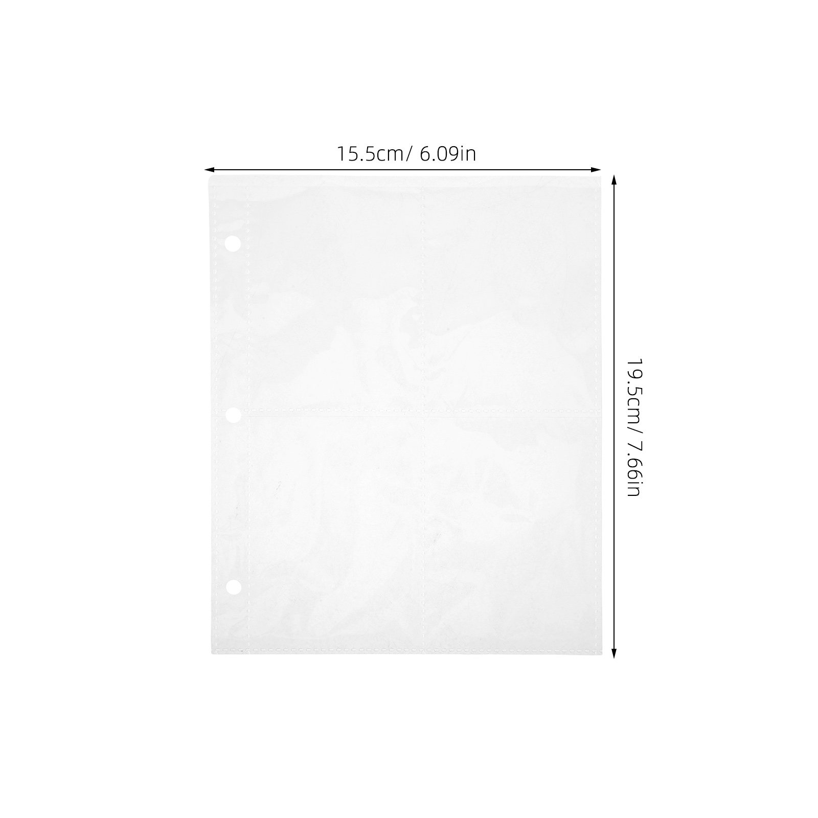 10Pcs Card Binder Refill Pages - Card Sleeves Protector reseña y precio