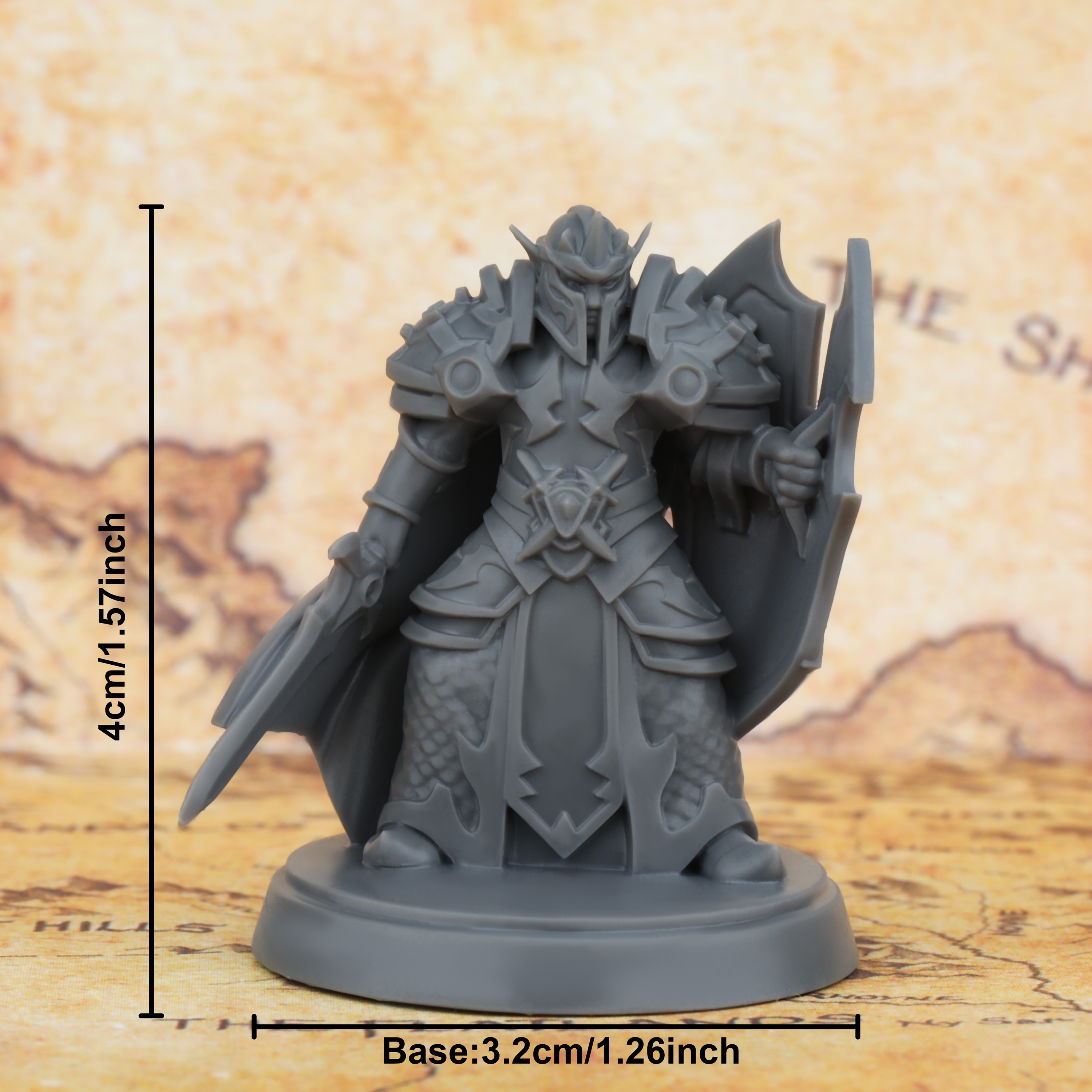 Fantasy Elf Paladin Miniature  - Board Game Or Boardgame reseña y precio