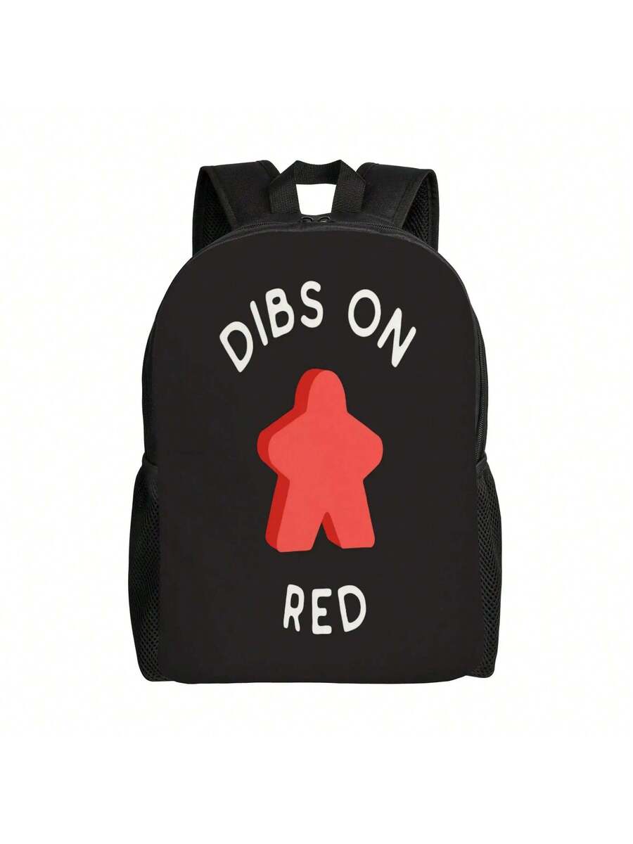 Board Game Backpack With Red M - Board Game Logo reseña y precio