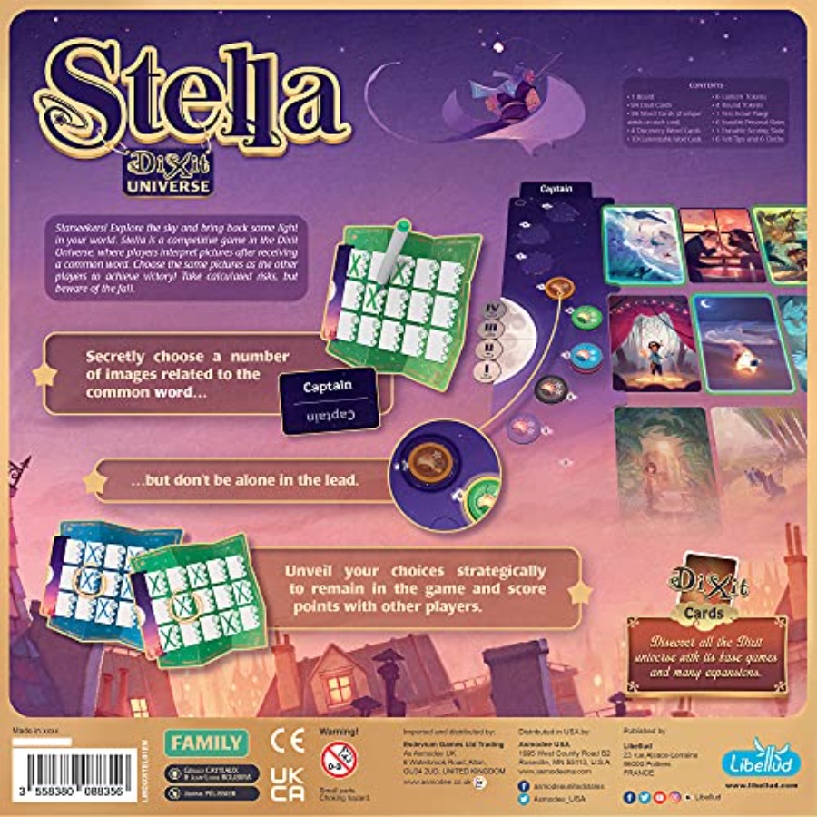 Stella: Dixit Universe Board G - Board Game Dixit reseña y precio