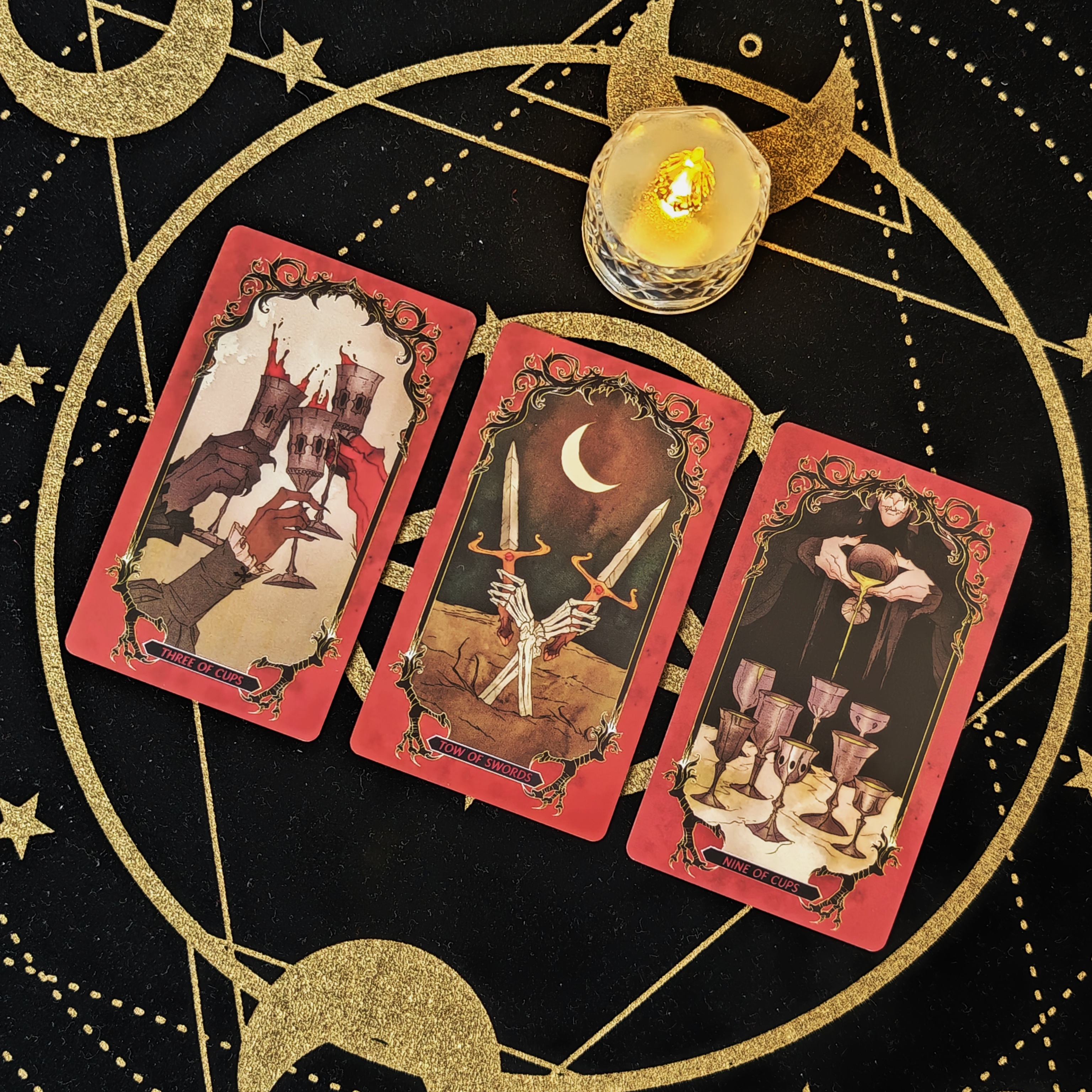 Horror Tarot Deck Card Game Fu - Board Game Horror reseña y precio