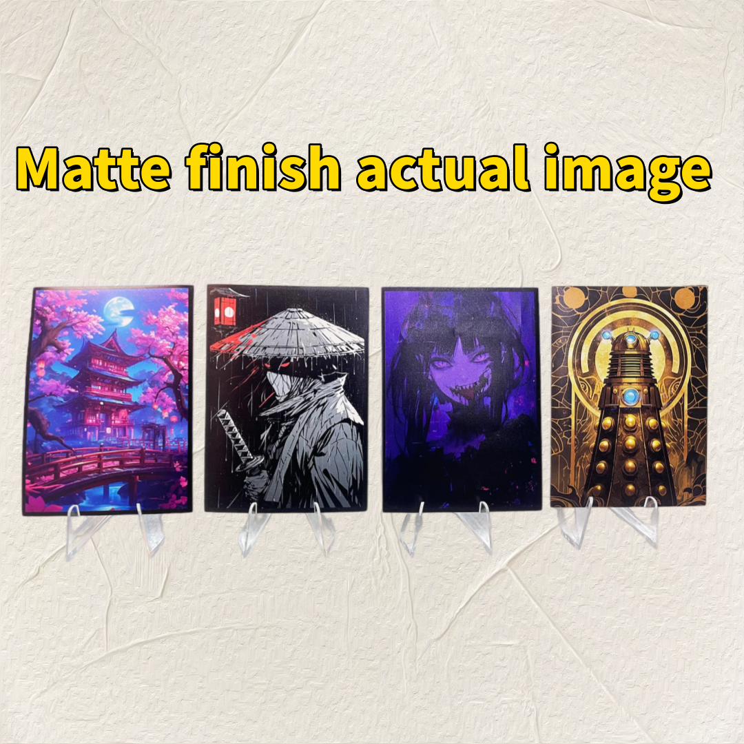 Custom 62x89/66x91mm Holograph - Card Sleeves Protector reseña y precio