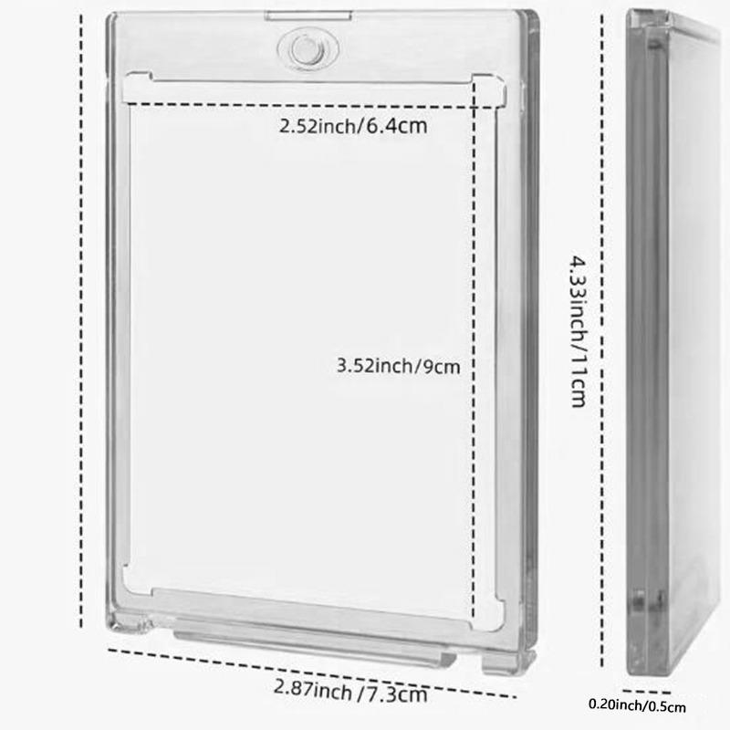Transparent Cards Holder for T - Card Sleeves Protector reseña y precio