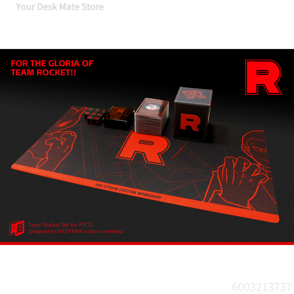 580X300X2Mm Diy Ptcg Giovanni  - Board Game Solo reseña y precio