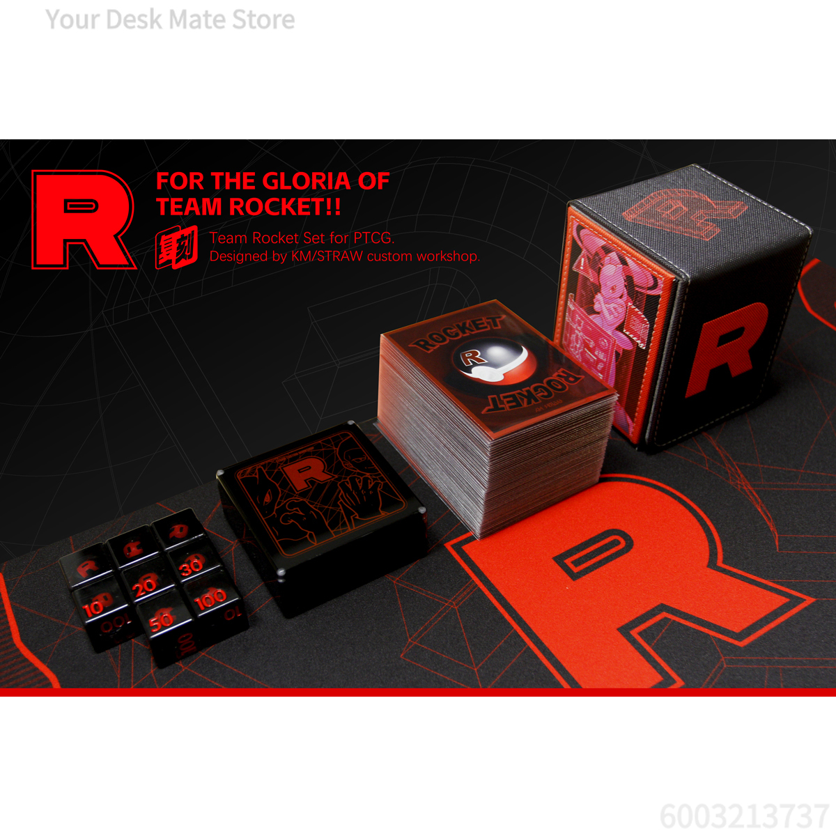 580X300X2Mm Diy Ptcg Giovanni  - Board Game Solo reseña y precio