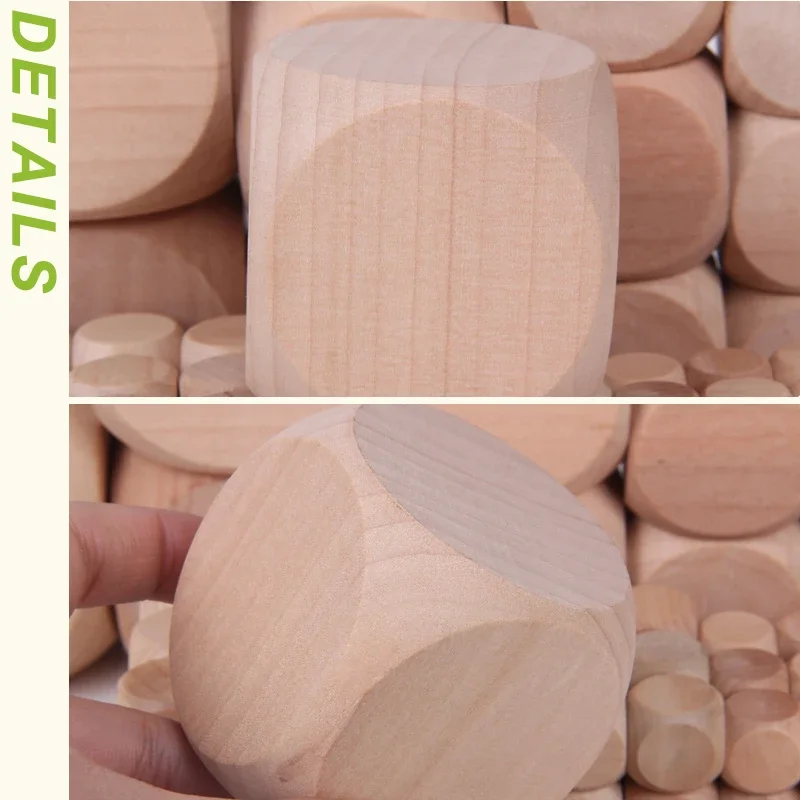 10pcs/Lot D6 6 Sided Blank Woo - Dice Tower Wooden reseña y precio
