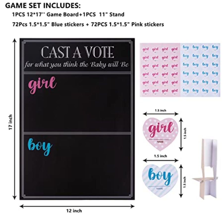 Baby Gender Reveal Board Game  - Board Game Or Boardgame reseña y precio