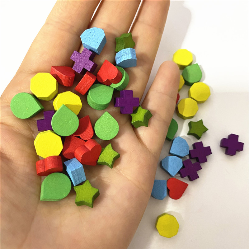 40Pcs 10mm Red Heart Shape Blu - Board Game Dixit reseña y precio
