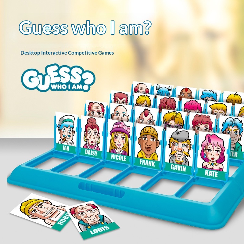 Guess Who I Am Character Guess - Board Game Guess Who reseña y precio