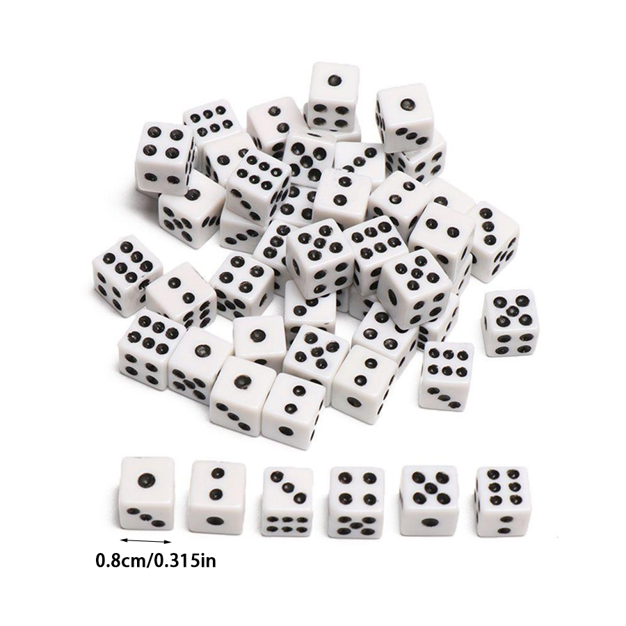 101pcs Bagged Mini Dice, Color - Board Game Festival reseña y precio